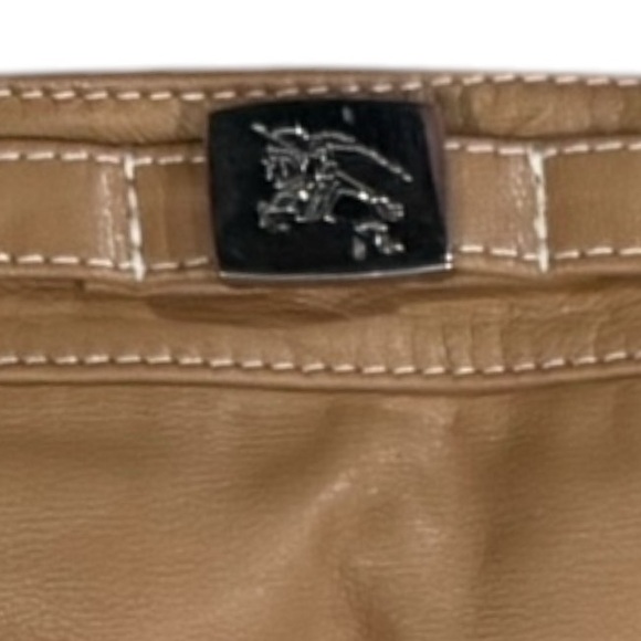Burberry Leather Skirt Caramel Brown 38 - Picture 4 of 14
